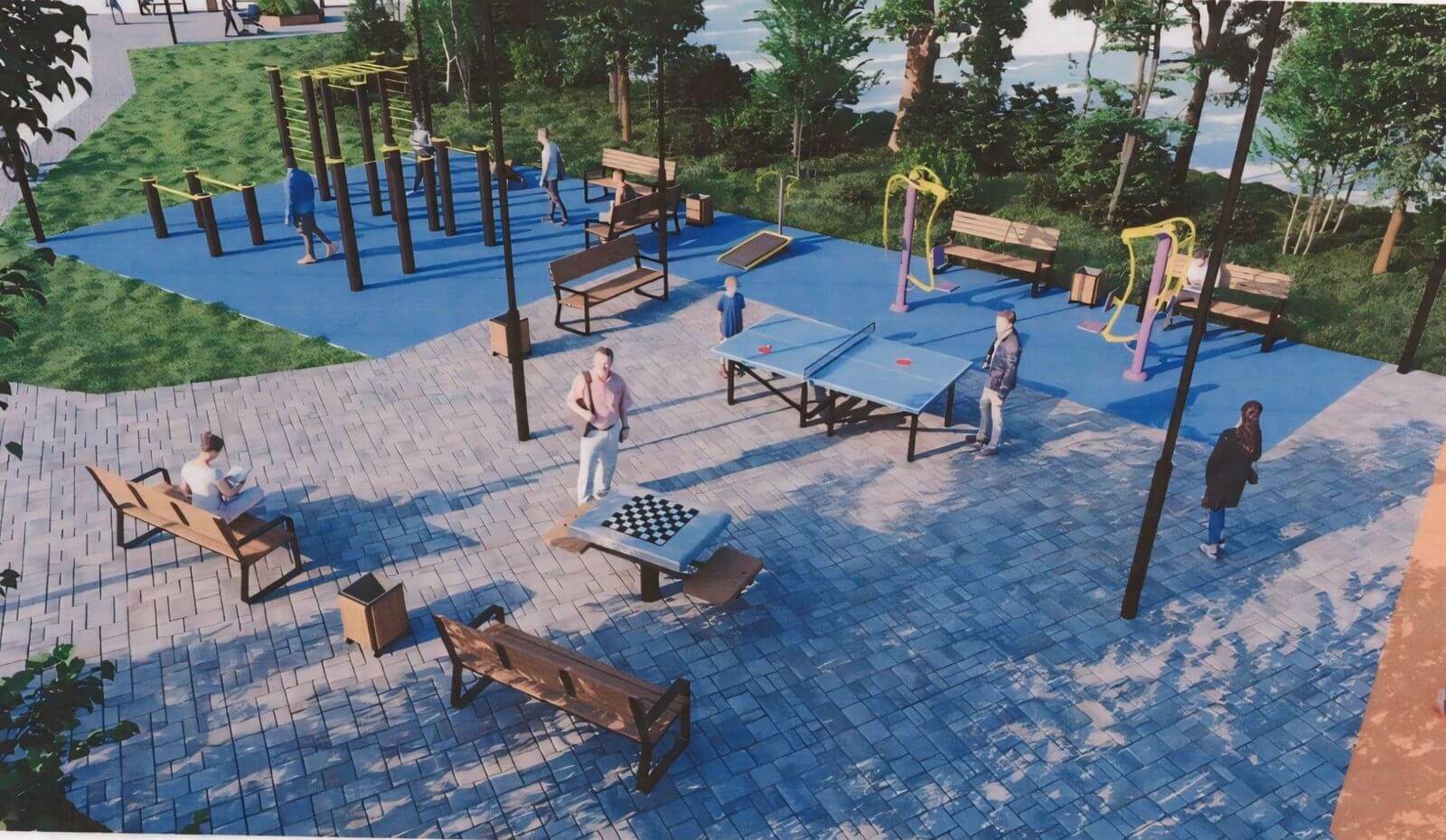 Компьюетрный проект благоустройства территории города Сочи