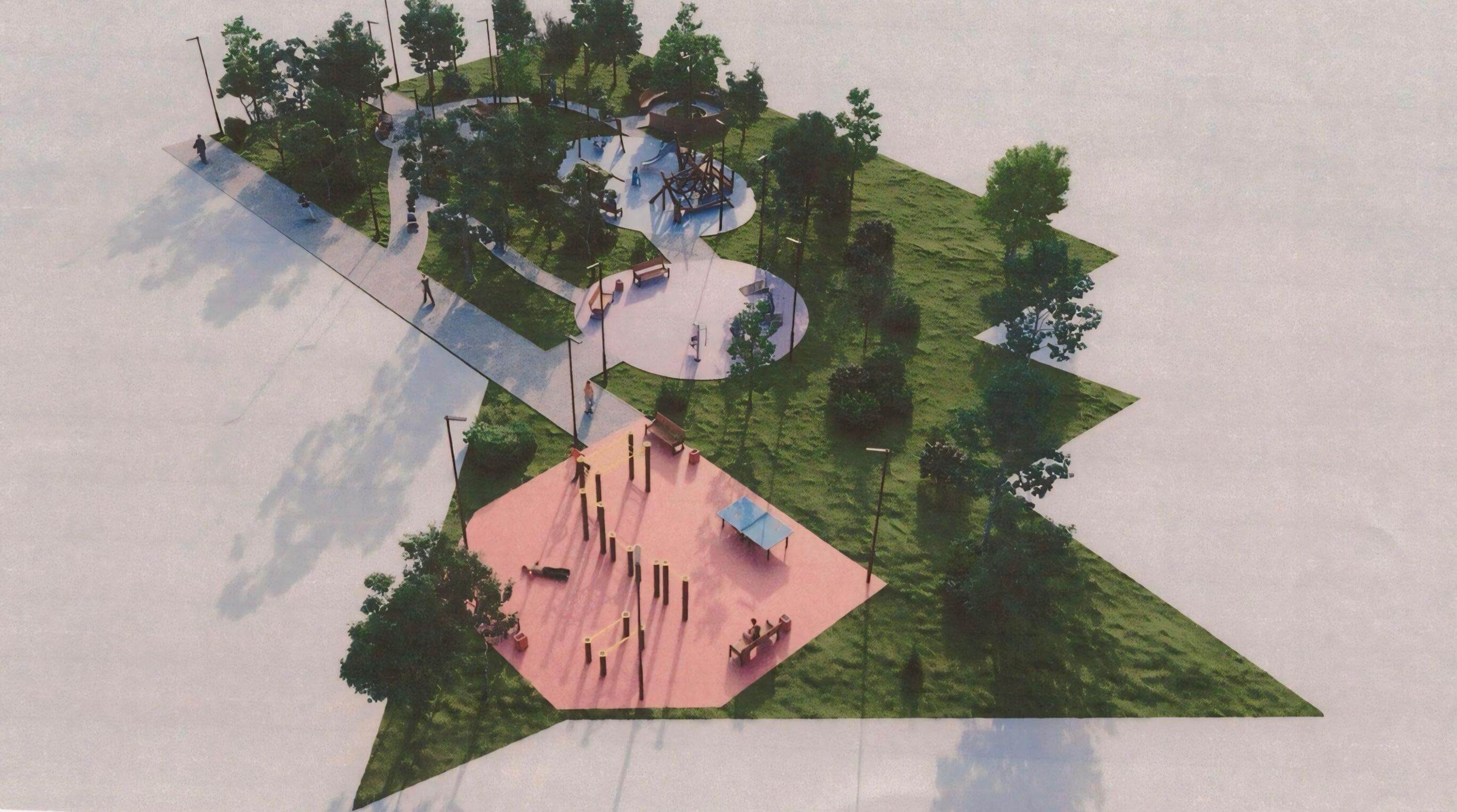 Компьюетрный проект благоустройства территории по ул. Октябрь