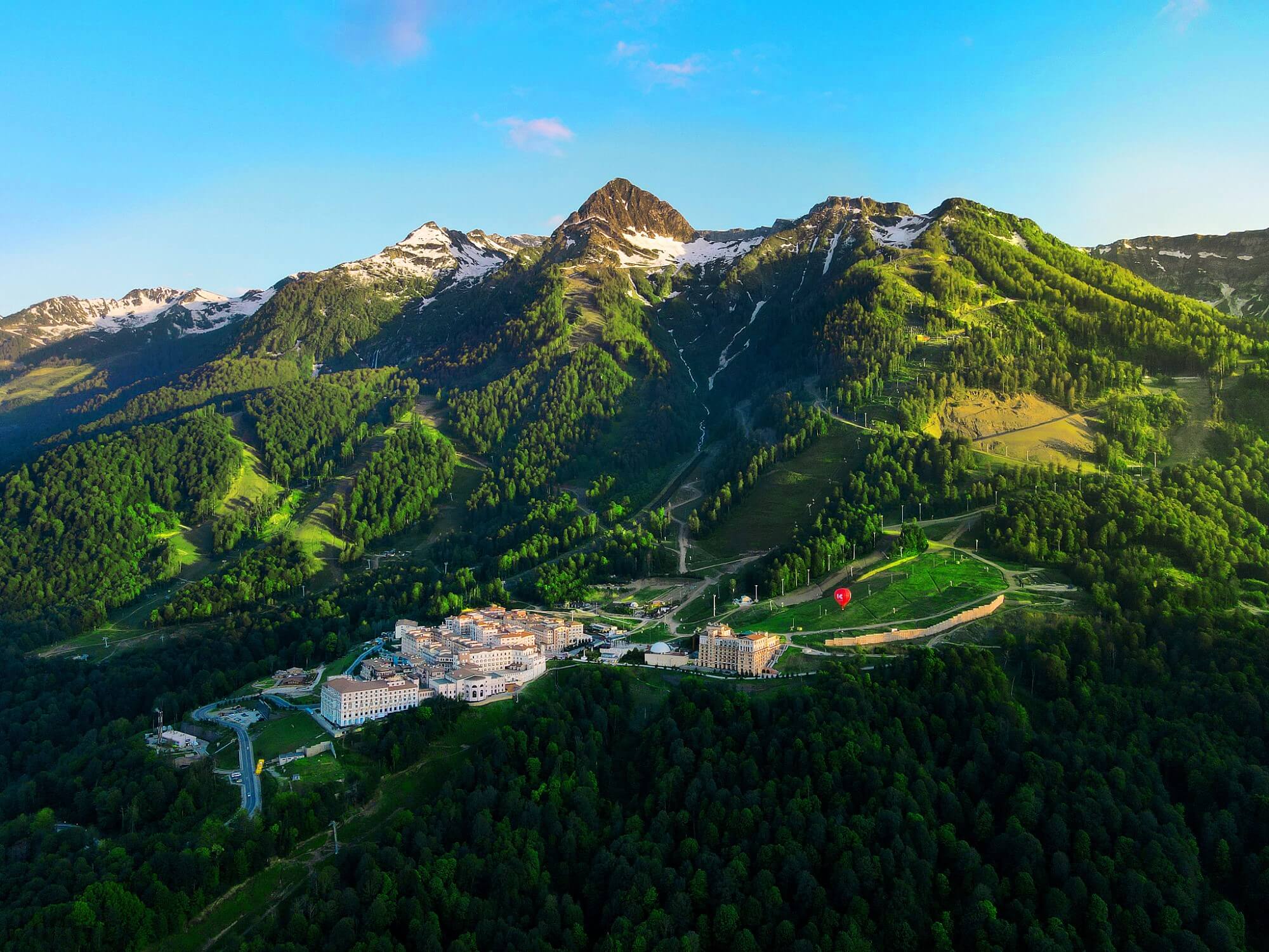 Пейзаж города Сочи