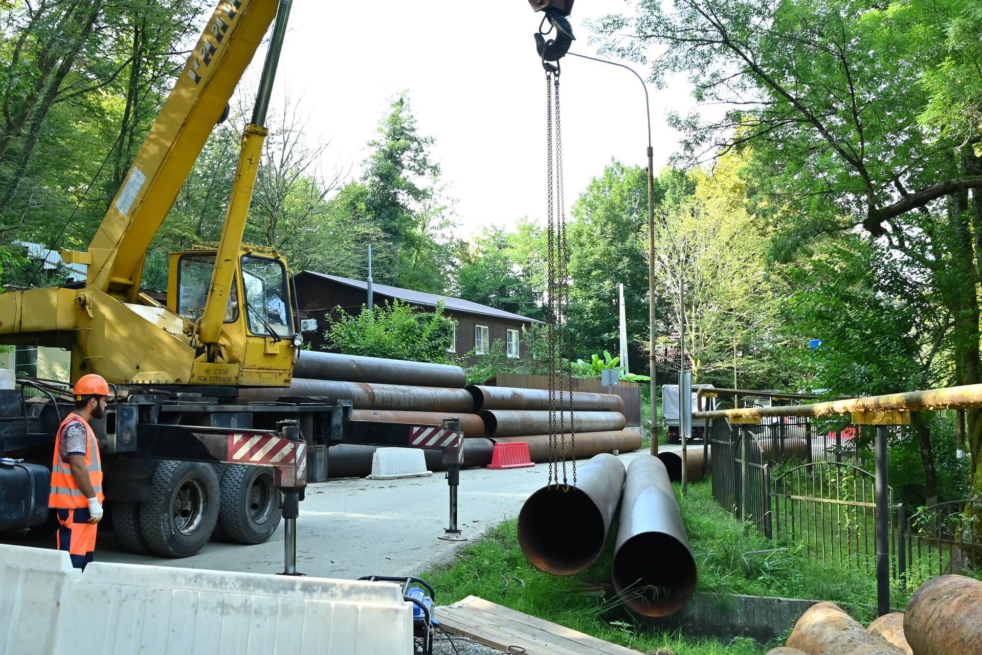 Ведутся строительные работы